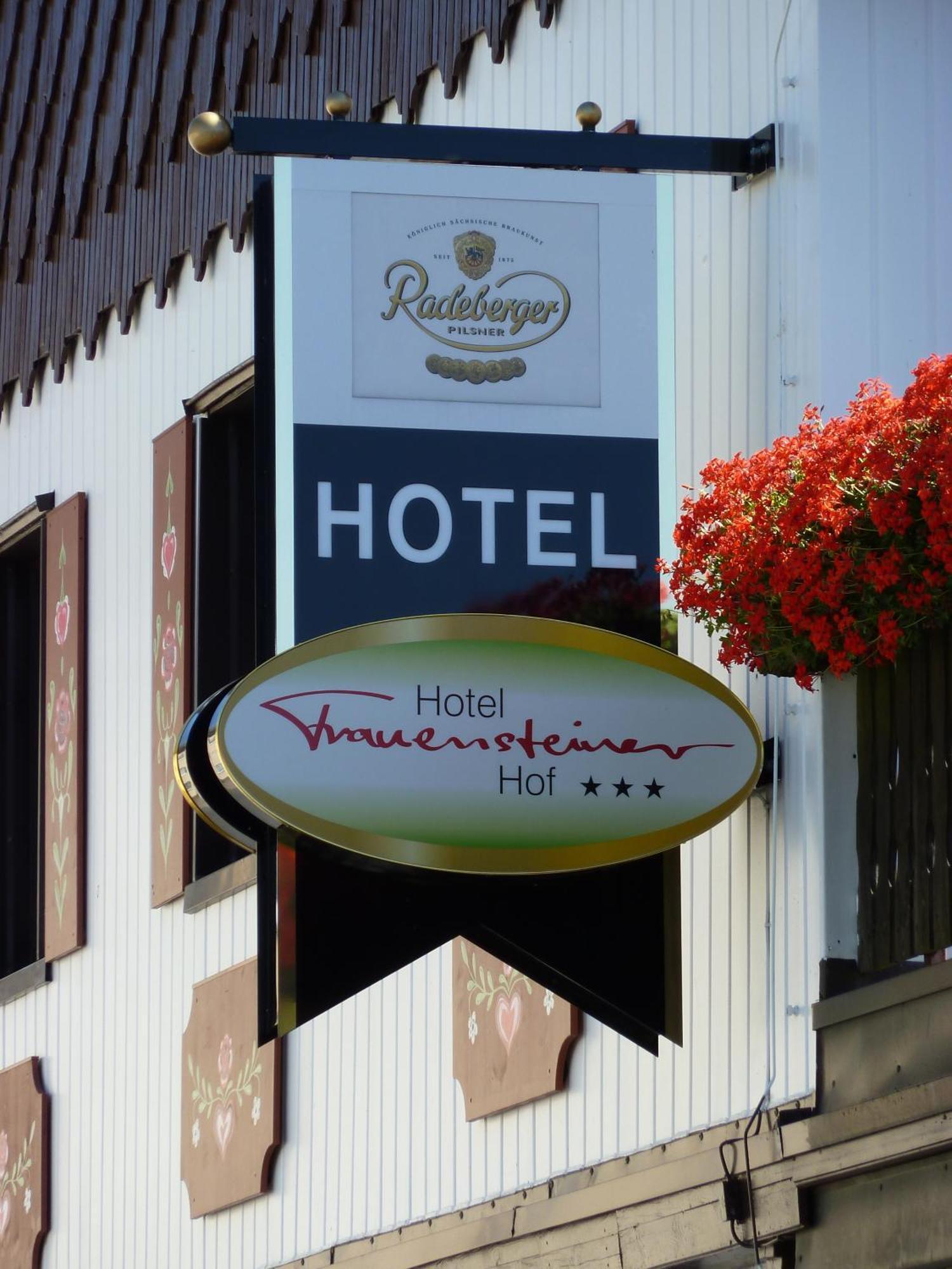 Hotel Frauensteiner Hof Frauenstein  Exteriér fotografie
