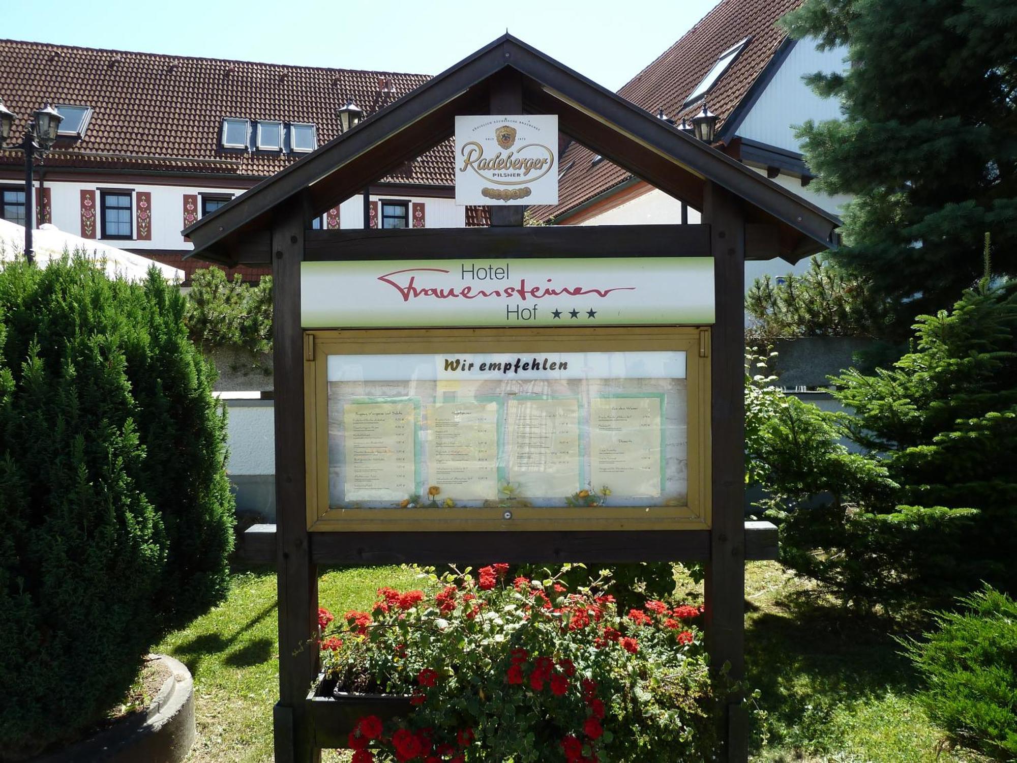 Hotel Frauensteiner Hof Frauenstein  Exteriér fotografie